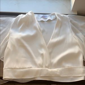 Chickwish L white wrap shall